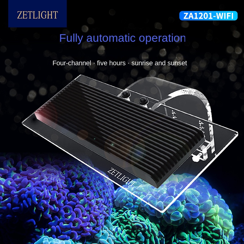 Aquarium Blue Marine Reef - ZETLIGHT ZA-1201AI مصباح ليد المرجان تنمو