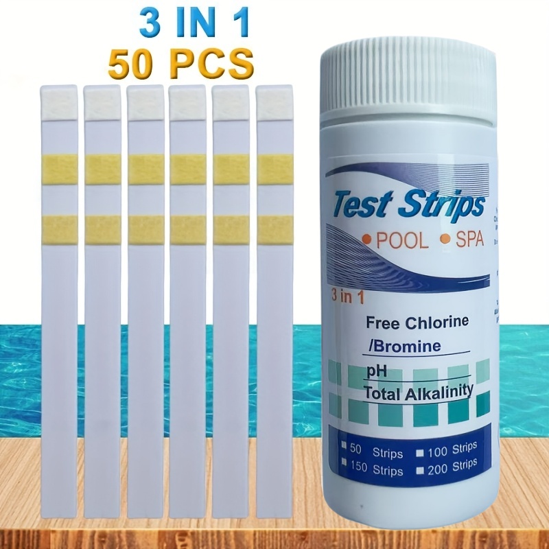 Marine Aquarium Bacteria - شرائط اختبار الكلور PH سبا حمام