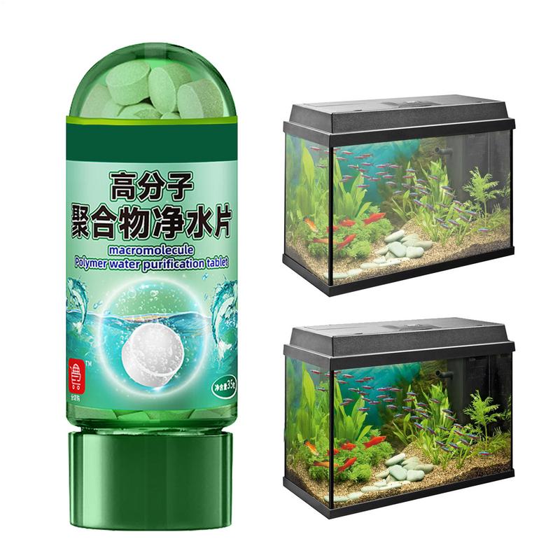 Marine Aquarium Bacteria - أقراص تنقية المياه 1 زجاجة سريعة