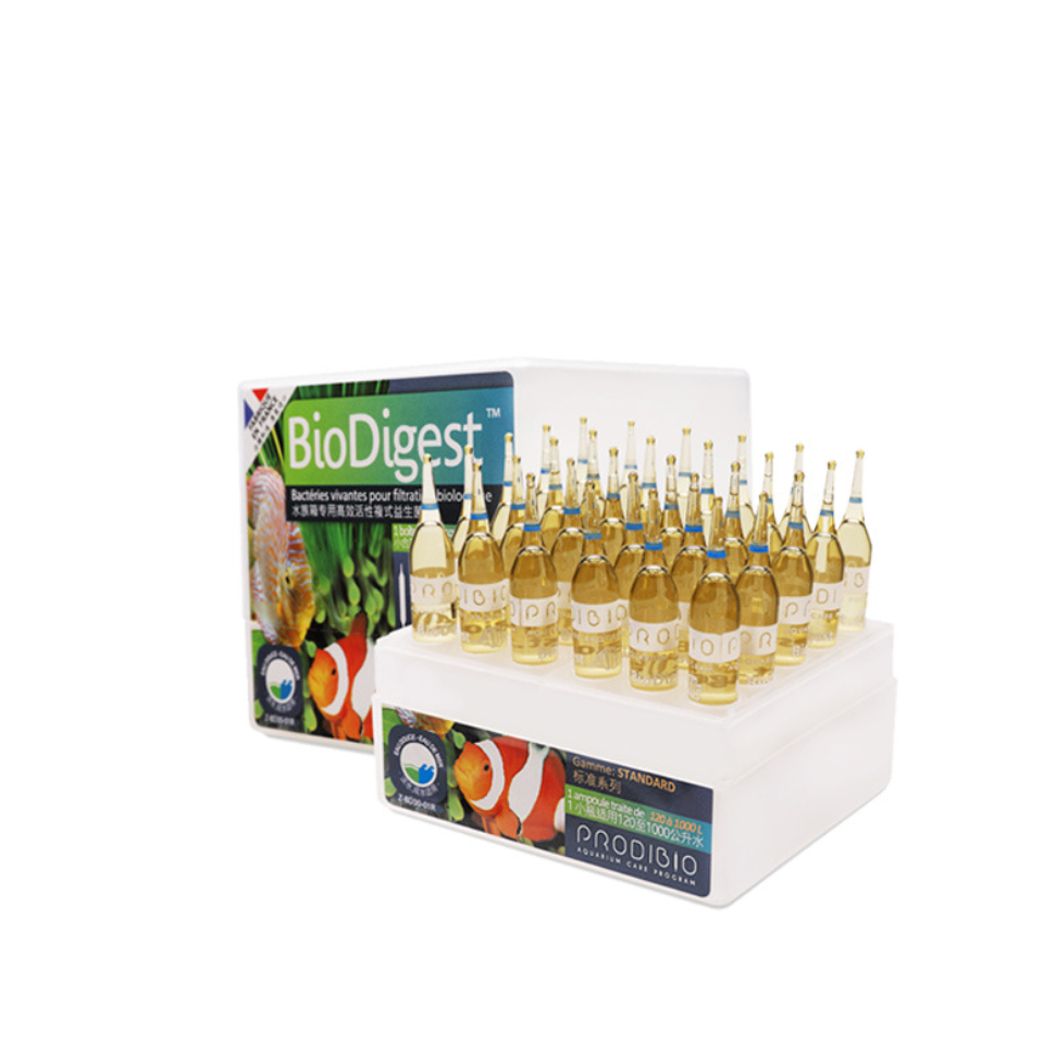 حوض أسماك Prodibio BioDigest ، - مراجعة Marine Aquarium Bacteria وسعره
