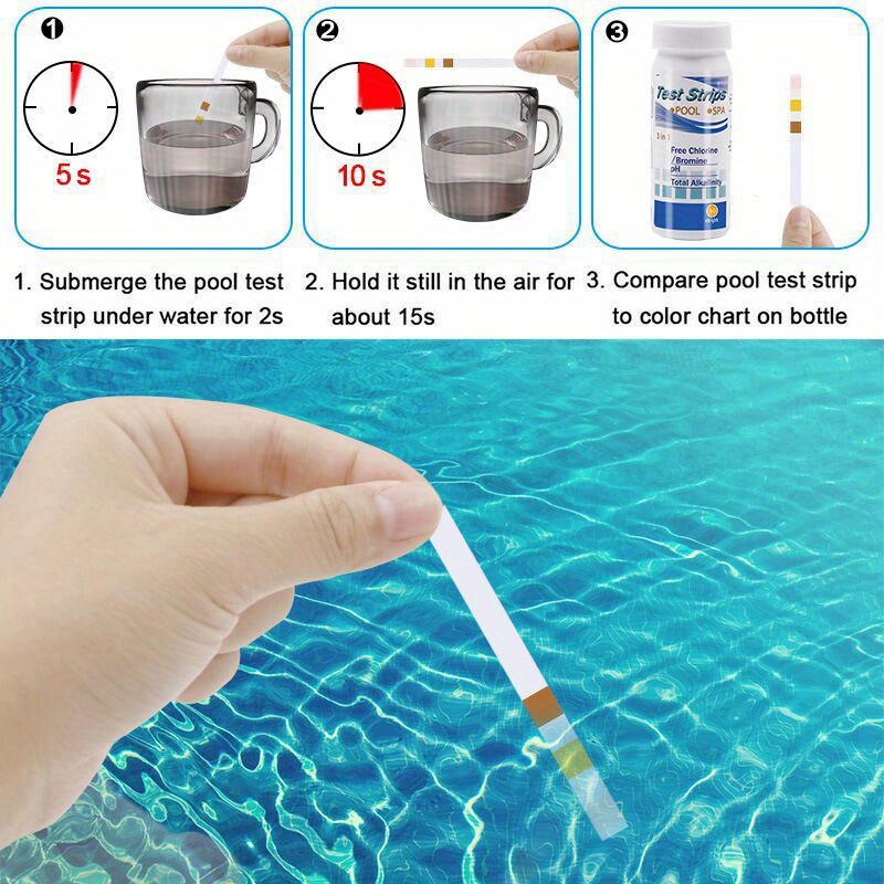 شرائط اختبار الكلور PH سبا حما - مراجعة Marine Aquarium Bacteria وسعره